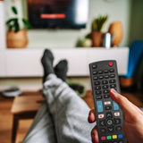 Laser Universal TV Remote for Smart & LED TVs - 45-Degree Angle