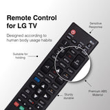 Laser Remote for LG TV - Top-Down View