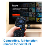 Laser Foxtel iQ Replacement Remote Control - Front View