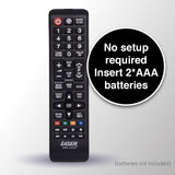 Laser Remote Control for Samsung TV - Top-Down View
