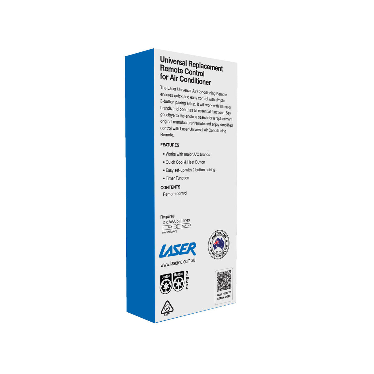 Laser Universal Air Conditioner Remote Control