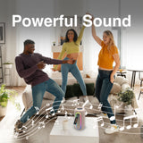 Laser Portable Fabric Speaker Pro - Transcendent Pink - Close-Up Angle
