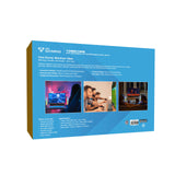 Laser RGB Gaming Soundbar with Subwoofer - Low Angle