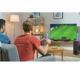 Precision RGB Gaming Soundbar with Subwoofer - Front View