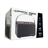 SoundTec Retro Bluetooth Boombox Black - Extra Image