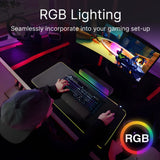 Laser RGB Bluetooth Gaming Soundbar Black - Rear View