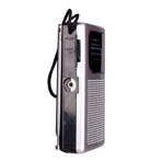 Laser Pocket Radio AM FM Built-in Speaker and Earphones Socket