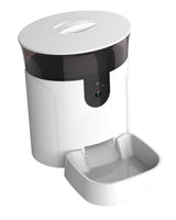 Tech4Pets 7L Smart Pet Feeder with HD Camera & App Control - Rear View