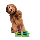Tech4Pets Green Mat 2-Pack for Talking Buttons & Floor - Front View