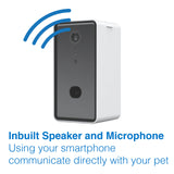 Tech4Pets Smart Treat Dispenser with HD Camera & 2-Way Audio - Side View