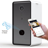 Tech4Pets Smart Treat Dispenser with HD Camera & 2-Way Audio - 45-Degree Angle