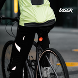 Laser Round Red Reflector Smart Tag - Top-Down View