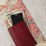 Laser Smart Card with Apple Find My & Wireless Charging - Low Angle