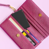 Laser Ultra Slim Smart Card with Wireless Charging - Side View