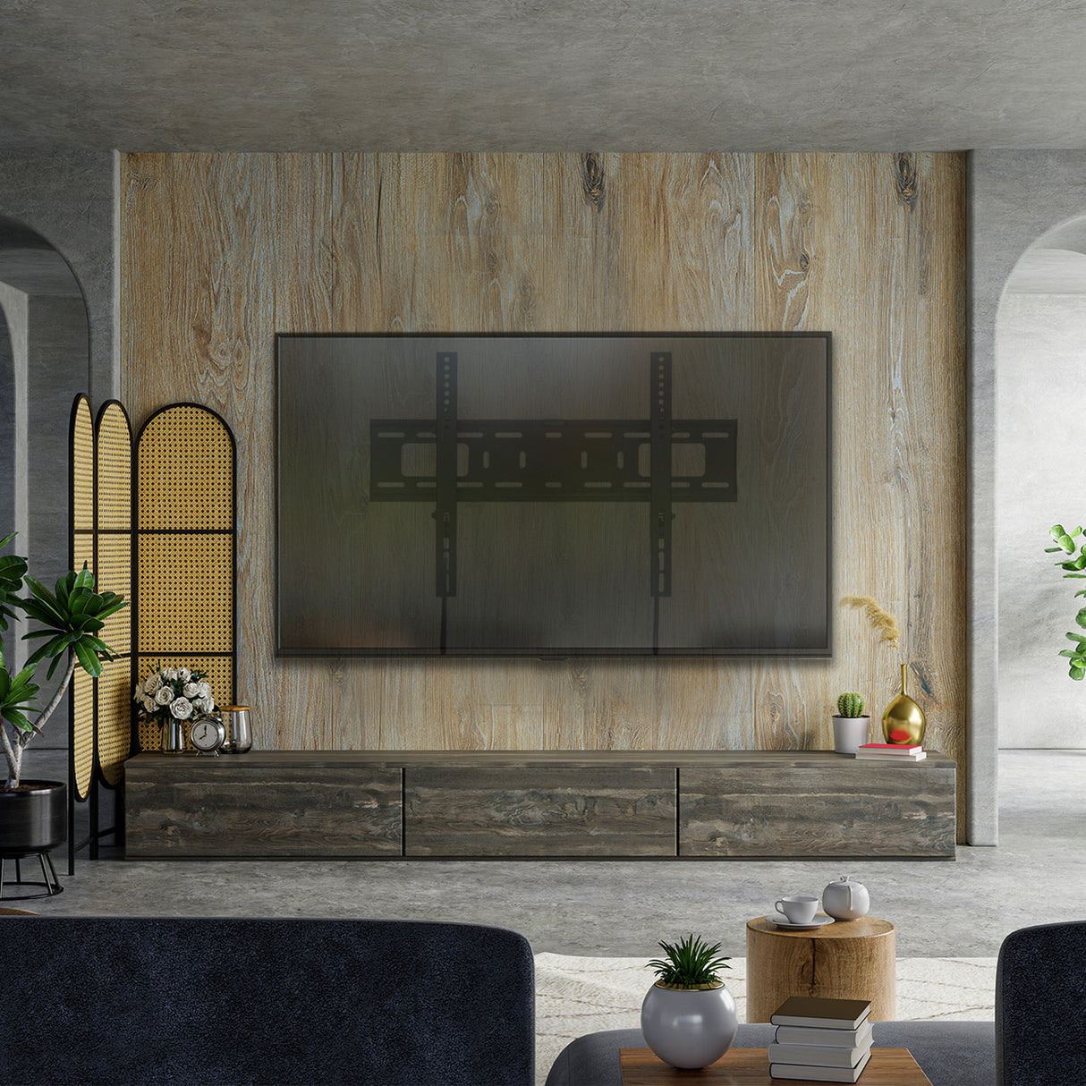 Laser TV Wall Mount with Extension Tilt for 37 inches - 80 inches Panels