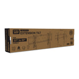 Laser TV Wall Mount with Extension Tilt for 37 inches - 80 inches Panels - Rear View