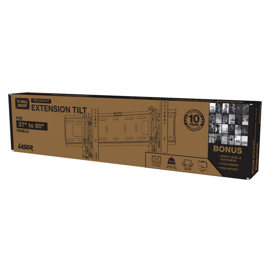 Laser TV Wall Mount with Extension Tilt for 37 inches - 80 inches Panels