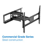 Large Full Motion TV Wall Mount 32 inches - 70 inches Panels - Top-Down View