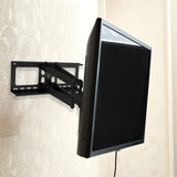Laser Medium Full Motion TV Wall Mount for 32 inches -55 inches Panels - Top-Down View