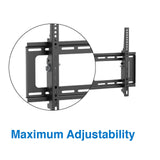 Laser Tilt Wall Mount for 37 inches -80 inches Panels - Side View