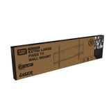 Extra Large Fixed TV Wall Mount 43 inches - 90 inches Panels - Top-Down View