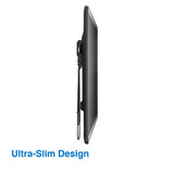 Ultra Slim Fixed TV Wall Mount suits 43 inches - 80 inches Panels - 45-Degree Angle