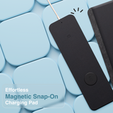 Laser Wireless Charging Desk Mat Black - Extra Image