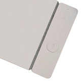 Laser Wireless Charging Desk Mat Grey