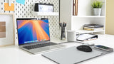 Laser Wireless Charging Laptop Sleeve Up to 16 Inch Grey - Top-Down View