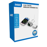 Laser 3-in-1 Travel Wireless Charging Pad for Apple - Extra Image
