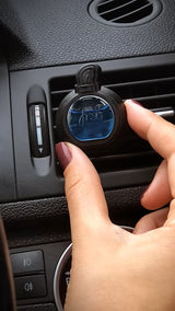 Car Air Freshener Clip New Car Fragrance FrshScents Mini Vent Odor Eliminator Twin Pack x 4 - Side View