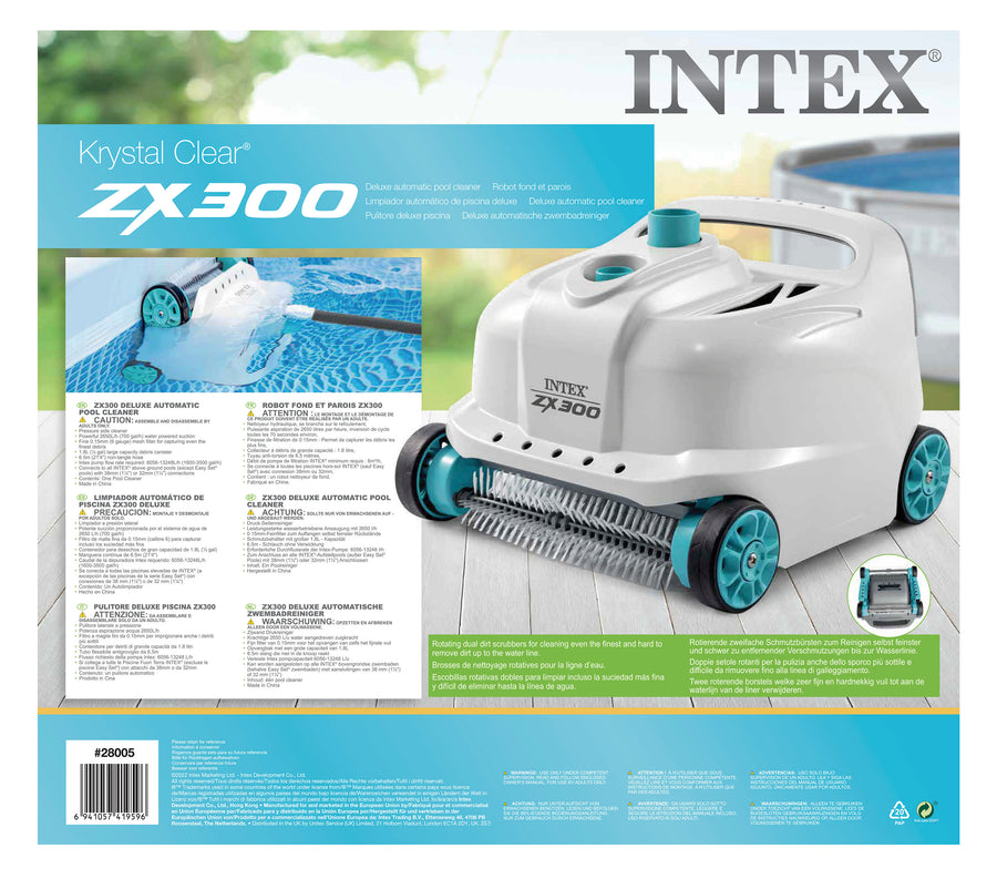 Intex Auto Above Ground Pool Cleaner Deluxe 28005