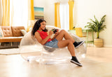 Intex Transparent Beanless Bag 66500 - Top-Down View
