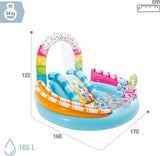 Intex Candy Fun Inflatable Play Centre 57144 - Top-Down View