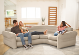 Intex Corner Sofa L-Shaped Inflatable Couch 68575 - Front View