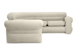 Intex Corner Sofa L-Shaped Inflatable Couch 68575 - Top-Down View