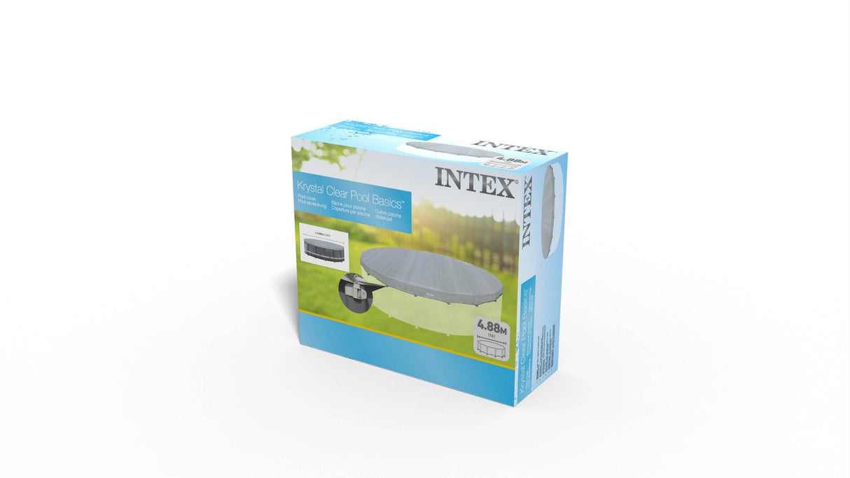 Intex Deluxe Pool Cover for 16' 4.88m Round Swimming Pools 28040