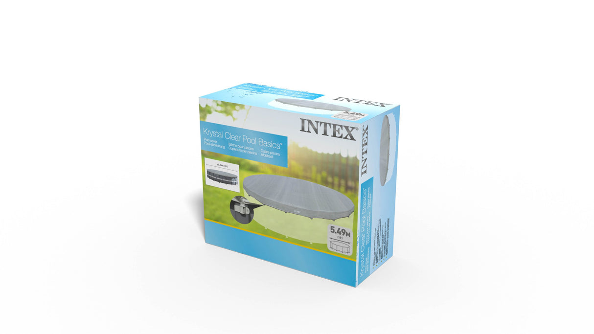 Intex Deluxe Pool Cover for 18' Round Swimming Pools 28041