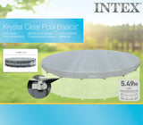 Intex Deluxe Pool Cover for 18' Round Swimming Pools 28041 - Rear View