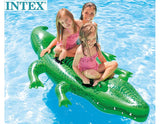 Intex Giant Crocodile Ride-On 58562 - Side View