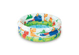 Intex Dino Buddies 3-Ring Inflatable Kiddie Pool 57106 - Front View
