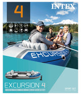 Intex Excursion 4 Boat Set 68324 - Extra Image