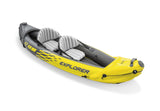 Intex Explorer Inflatable K2 Kayak 68307 - Rear View