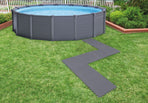 Intex Gray Padded Floor Protector Interlocking 8 x 50x50x0.5cm 29084