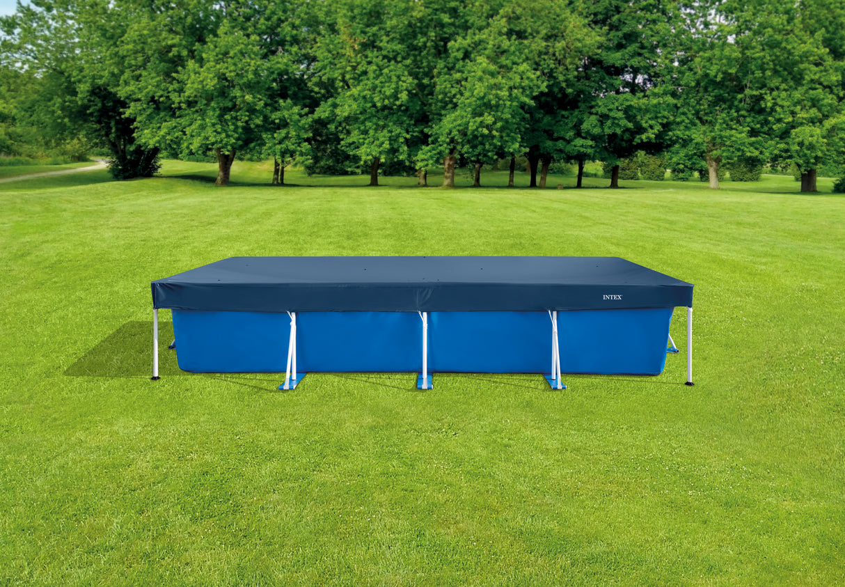 Intex Frame Pool Cover Rectangle  450cm 28039