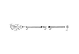 Intex Replacement French Oars for Intex Boats 59623 - Side View