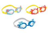 Intex Fun Swimming Goggles - Assortment - 55610 - 45-Degree Angle