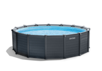 Intex Intex Graphite Grey Panel Pool 4.78 x 1.24M 26384