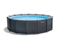 Intex Intex Graphite Grey Panel Pool 4.78 x 1.24M 26384