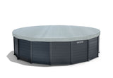 Intex Intex Graphite Grey Panel Pool 4.78 x 1.24M 26384 - Rear View